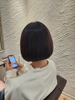 アルメリア 池袋(Arumeria)&nbsp;チョコブラウン　ボブ　20代30代　髪質改善　大人キレイ