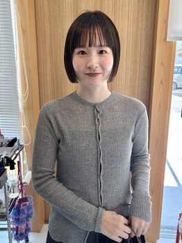 ステラ(stella.)の写真/憧れの艶髪とまとまる自然な仕上がりを両立！ダメージレス施術で魅力を最大限に◎