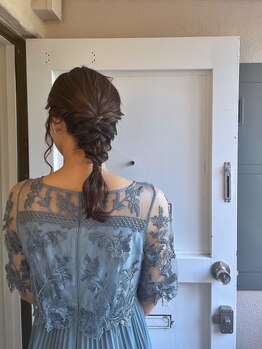 シュエット 横浜関内店(Chouette)の写真/関内駅5分★コンサート/握手会/イベントなどヘアセット&着付けもお任せ！[平日ヘアセット￥3500]