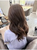 【豊中美容室noa.】透け感オリーブベージュ