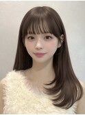 透明感カラー×似合わせレイヤーカット