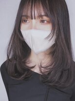 イフイイズカ (Ifh iizuka)&nbsp;シースルーバング×顔まわりレイヤー
