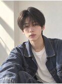 韓国風シースルーマッシュ／2WAYバング