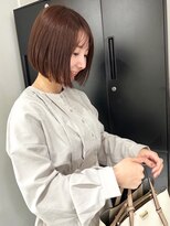 アトレ 梅田店(attrait)&nbsp;ブラウンボブ×カット&カラー&トリートメント