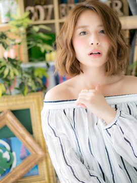 カバーヘア イヴ 戸頭店(COVER HAIR EVE) *+EVE戸頭+*…抜け感大人かわいい☆リラクシーボブct