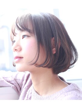 ヘアーガーデン ロココロ ワンカールボブ