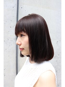 ヘアーサロン ニュアンス(HAIR SALON nuance) 大人かわいい　まとまるサラ艶髪　自然なコスメストレート