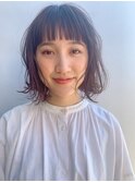 大人可愛いふんわりボブ【Luxe井上彩】