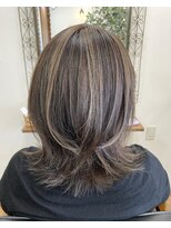 リズ オブ ヘアー(Lis of hair)&nbsp;グレージュ☆コントラストハイライト