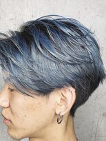 サロンドミルク 溝の口店(salon de MiLK) *韓国のアイドルみたいなブルーシルバーのカラー