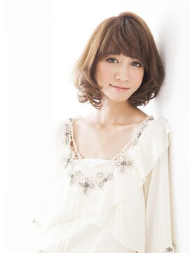 ヨキ ヘアサロン 北綾瀬(YOKI hair salon) 重さの中に軽さをプラスしたミディアムスタイル♪
