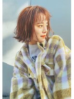 アンアミ オモテサンドウ(Un ami omotesando)&nbsp;【Un ami】《増永剛大》　　 パーマで簡単、外はねミニボブ