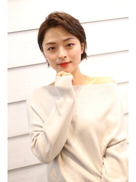 ニューラインギンザ(New-Line 銀座) モテ髪カタログショート美肌カラー ニュアンスカラー