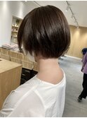 秋の大人ショートボブ☆_TREAT浦安