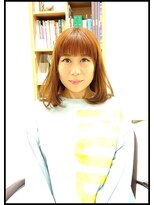 メタ(META) カット(グラデーションボブのレイヤーカット)