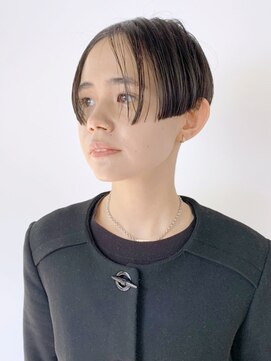 アイティー バイ アルバム 中野店(IT by ALBUM) 刈り上げハンサム_ハッシュカットフルバング_38575