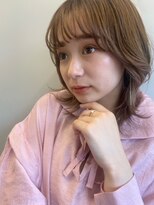 ネオリーブニコ 大井町店(Neolive Nico) 韓国風　くびれヘア　イルミナカラー　ツヤベージュ