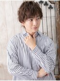 ミックスパーマでセクシー★くせ毛風韓国ヘアーM
