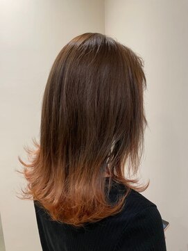 ケイト(kate) 【Kate 大宮】グラデオランジュ×外ハネミディ