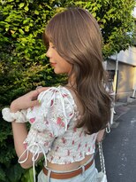 シェノン バイ アランスミシー 表参道(CHAINON by Alan smithee)&nbsp;★大人かわいい韓国ヘアワンホンヘアレイヤーカット2wayバング