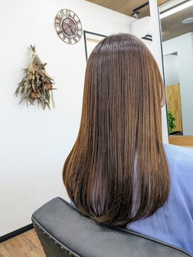 ナチュラル 岩切店(Natural) 魔法の縮毛矯正【ケアルーガ】+髪質改善◎仙台宮城野区岩切