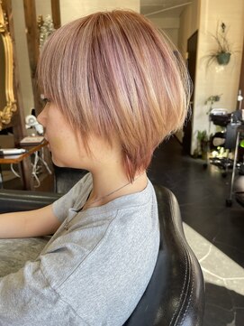 ヌーベルヴァーグ(Nouvelle Vague) ホワイトピンクベビーピンクグレーベージュハイトーンカラー