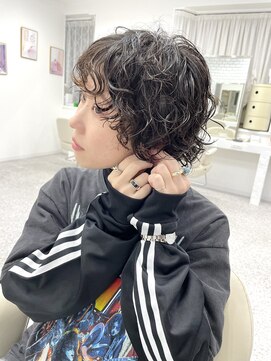 ロマーリ(LOMARLIE) お洒落カジュアルパーマ_メンズライク_似合わせ