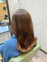 ヘアオアシス&nbsp;透明感ベージュ×くびれヘア