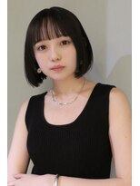 デコ(DECO) 縮毛矯正でまとまる、内巻きボブ