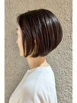 ハートボックス 四谷店(Heart box) 似合わせアゴラインボブ夏カラー