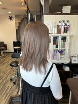 ヘアー リードレス(hair Re:dress)&nbsp;大人可愛いミディスタイル×ハイトーン透明感カラー