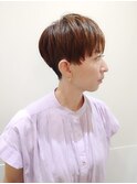 30代・40代・50代におすすめ　ツーブロック×マッシュショート