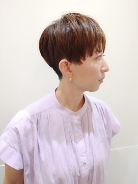 ラトリエコンタン(L´atelier Content) 30代・40代・50代におすすめ ツーブロック×マッシュショート