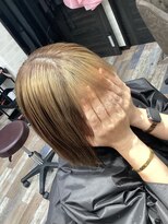 ヘアーズリンクス(hair's RINX.) 前下がりボブ