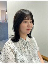 ノア(noah.)&nbsp;働くお姉さんのエクステ/外ハネレイヤー