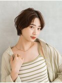 20代30代40代/ショートカット/ショートボブ/ショートパーマ
