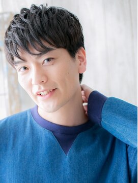 モッズヘア メン 新所沢店(mod's hair men) 好感度大◎爽やかビジカジくせ毛風春パーマショートb新所沢