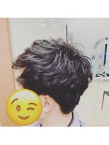 アポロカットステージ 相模大野店&nbsp;アップバング/ツーブロックマッシュ<理容室>[メンズ/相模大野]