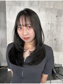 韓国風レイヤーカット