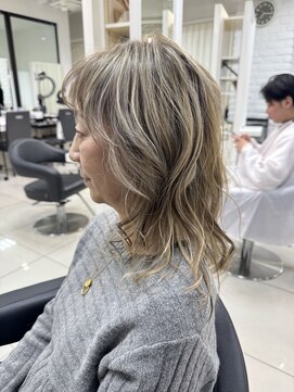 アッシュ 吉祥寺店(Ash) 脱白髪染め/白髪ぼかし/ハイライト/白髪染め/リュクスカラー