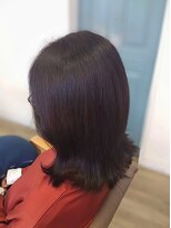 ヘアアトリエ ナイン(hair atelier nine)&nbsp;メルティーカラー/似合わせカット/ウェーブミディアム/福島市
