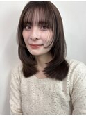 ミディアムレイヤー水素カラー