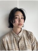 ワイドバング/ウェーブヘア[中崎町/梅田駅］