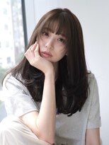 レイヤーカット／ナチュラル／モテ髪/銀座/ロングレイヤー
