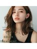 【潤ツヤ】カット＋リタッチカラー＋ハホニコorリファンデTrスチーム付￥6600