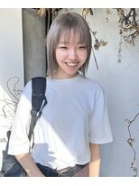 ディレクト(Direct)&nbsp;ショートボブハイライトレイヤーカットヘアセット/鹿児島/天文館