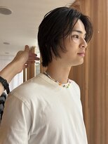 メゾンアクア 表参道(Maison ACQUA)&nbsp;=ニュートラルヘア/メンズボブ／MEN’S HAIR/ブルーブラック