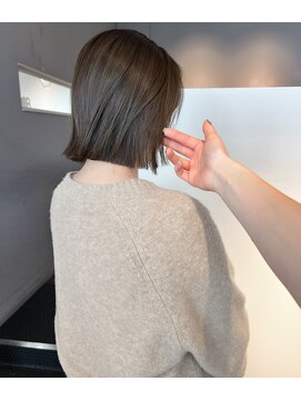 ヘアーエスクールシーユー 枚方T-SITE店(hair S.COEUR×Cu) グレージュ/枚方美容室/大阪美容室