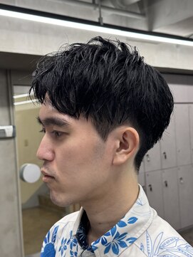 ニコ トウキョウ ロジック(nico TOKYO Logic) 刈り上げアップバングスパイキーショートパーマスパイラルパーマ