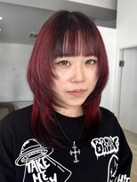 ノートエートル 西金沢(Nought etre)&nbsp;レッドカラー10代20代デザインカラー